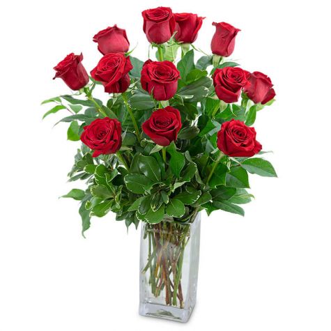 Classic Dozen Red Roses :: Quality Flowers, Fort Smith AR